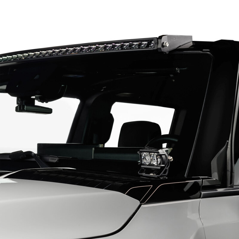 Oracle 22-24 Hummer EV 5in Roof Mount Curved Light Bar w/ Brackets - 6923-023 Photo - lifestyle view