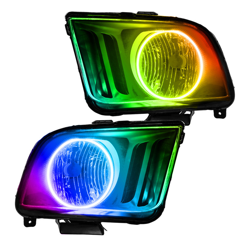 Oracle 05-09 Ford Mustang SMD HL - ColorSHIFT w/o Controller - 7048-334 Photo - Primary