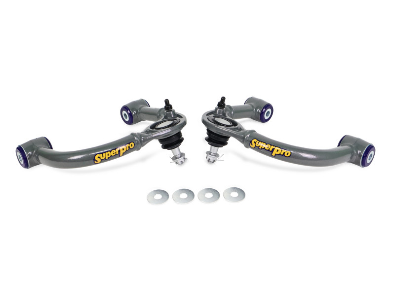 SuperPro 03-09 Lexus GX470 / Toyota 4Runner Sport 4WD Front Upper Fixed Offset Control Arm Set - TRC6480E Photo - Primary