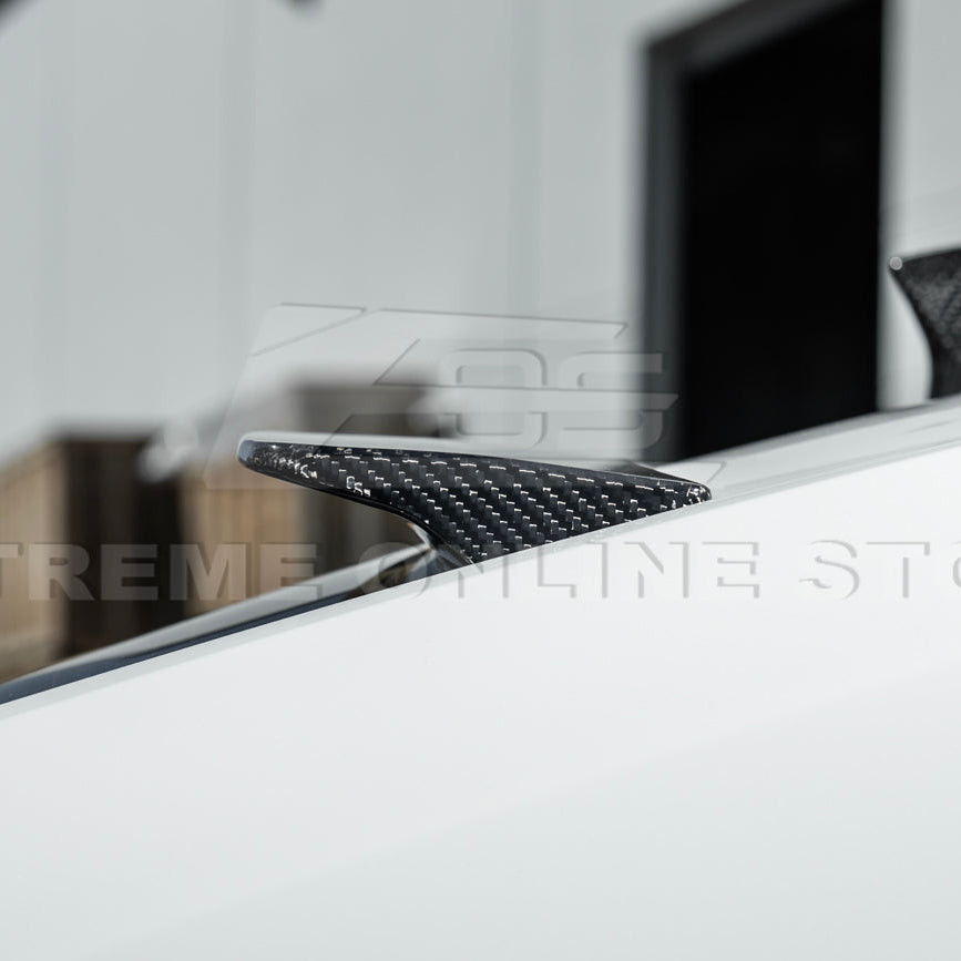 EOS Carbon Fiber Roof Spoiler - Cadillac CT4-V Blackwing (SPOILER-1387-BKCF)