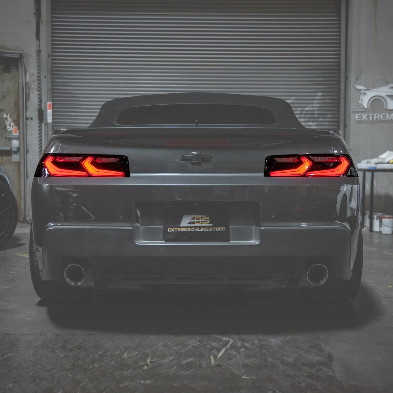EOS LED Sequential Tail Lights - Smoked Lens - 2014-2015 Chevrolet Camaro (TL-1179-SM)