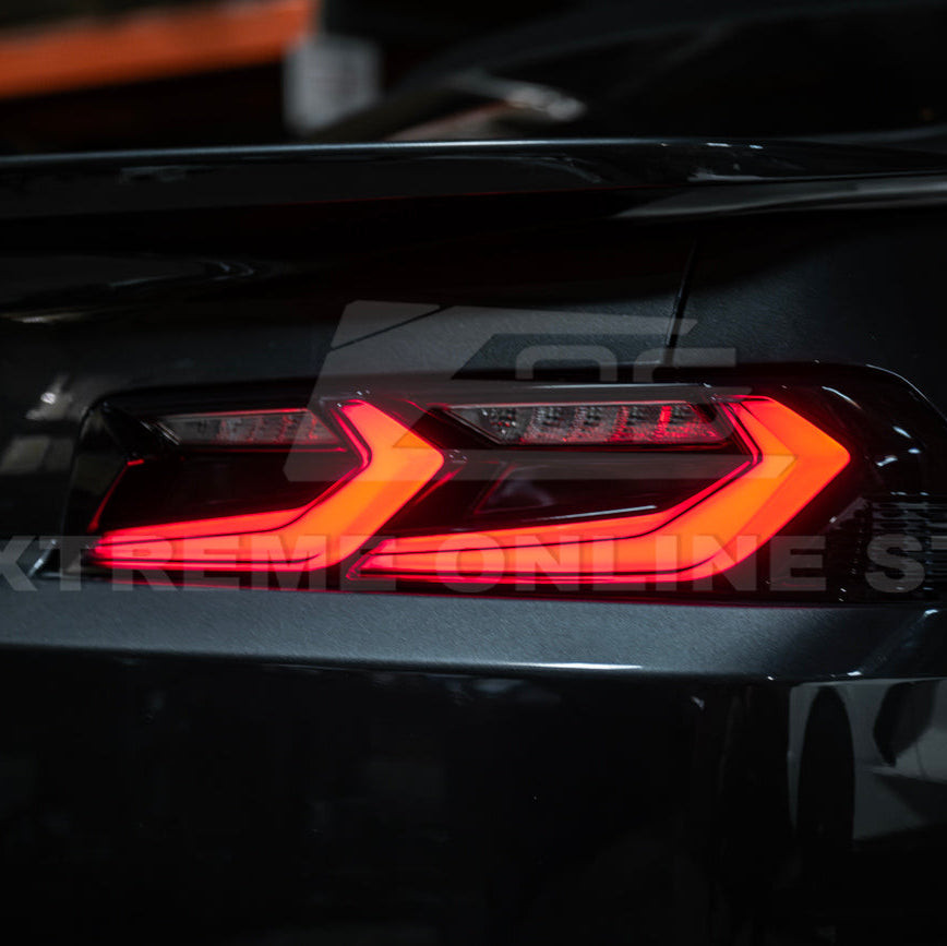 EOS LED Sequential Tail Lights - Smoked Lens - 2014-2015 Chevrolet Camaro (TL-1179-SM)