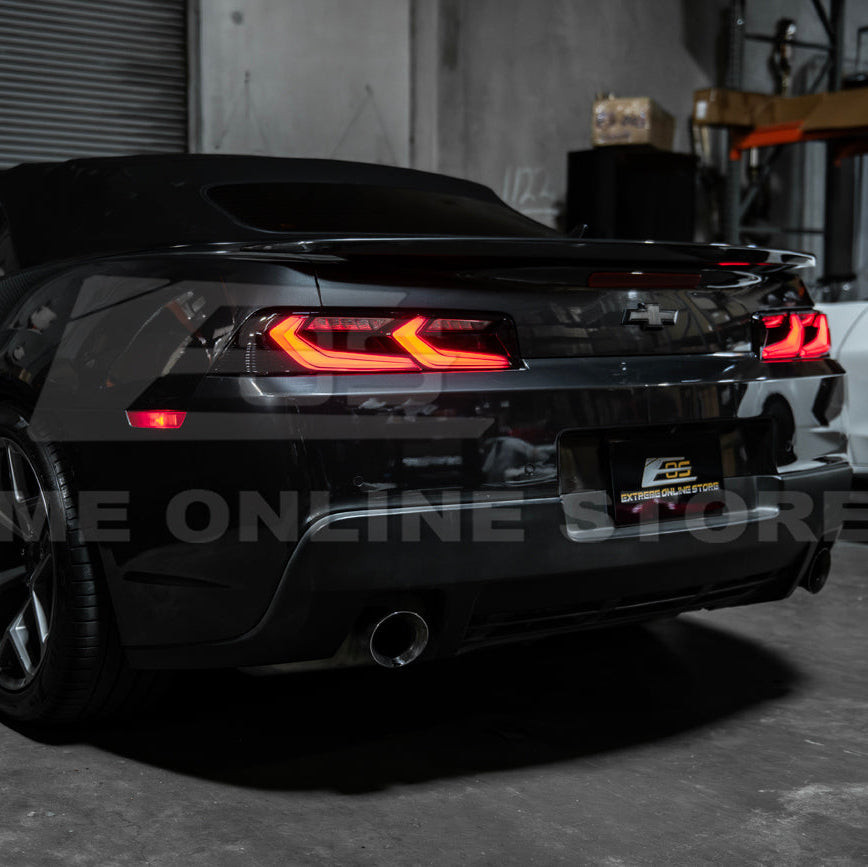 EOS LED Sequential Tail Lights - Smoked Lens - 2014-2015 Chevrolet Camaro (TL-1179-SM)