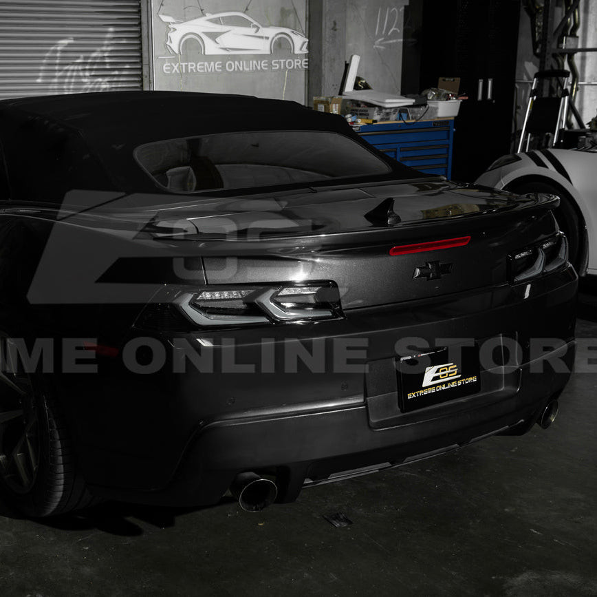 EOS LED Sequential Tail Lights - Smoked Lens - 2014-2015 Chevrolet Camaro (TL-1179-SM)