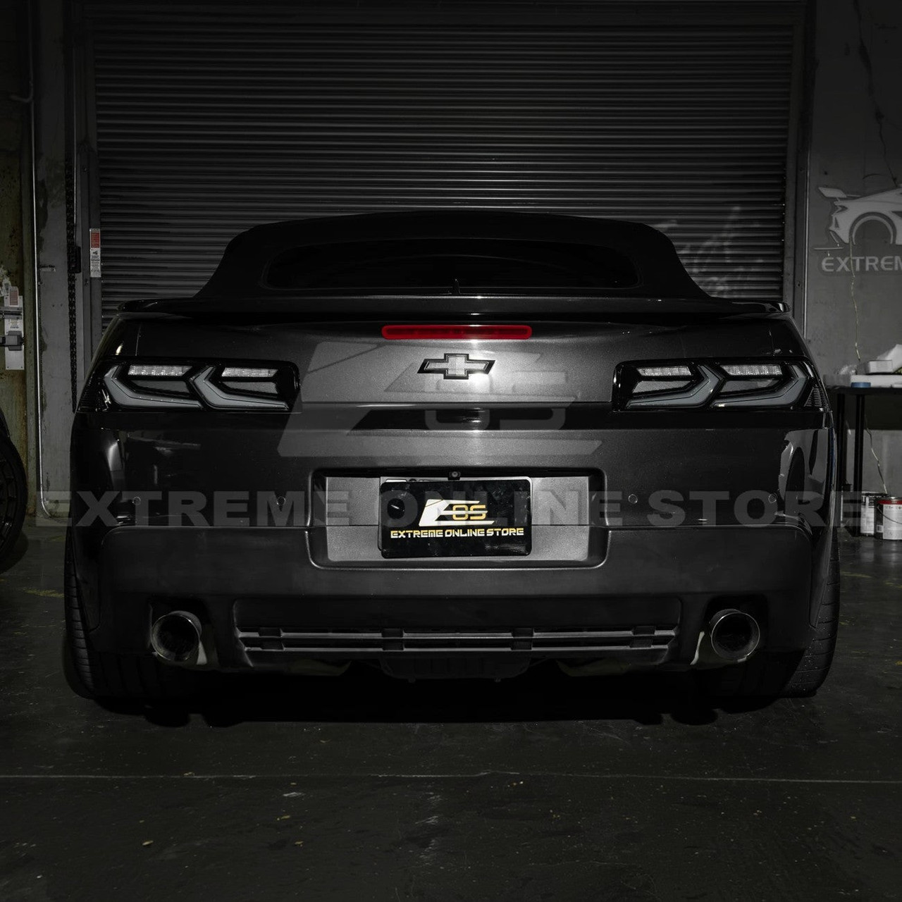 EOS LED Sequential Tail Lights - Smoked Lens - 2014-2015 Chevrolet Camaro (TL-1179-SM)