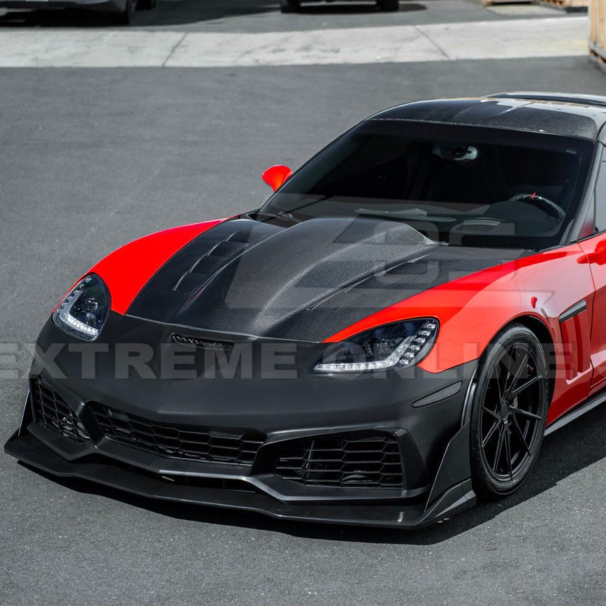 EOS ZR1 Front Bumper Conversion Kit - 05-13 C6 Corvette GS / Z06 / ZR1 (FBP-C6Z06-ZR1)