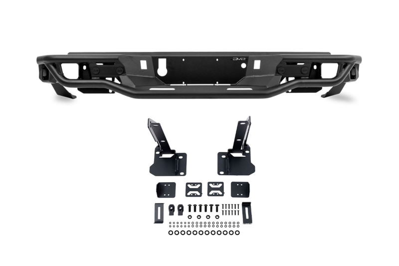 DV8 Offroad 23-26 Chevrolet Colorado/GMC Canyon Tube Rear Bumper - Micro Texture Black Powder Coat - RBCS3-04 Photo - out of package