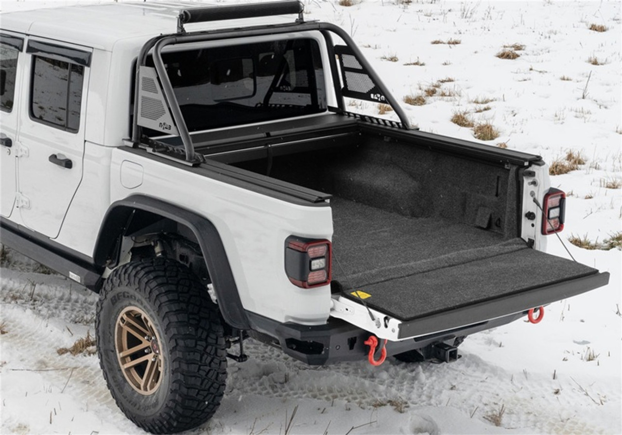 BedRug 20-23 Jeep Gladiator JT 5 Foot Full Bed Liner (Use w/Spray-In & Non-Lined Bed) - BRJ20SBK