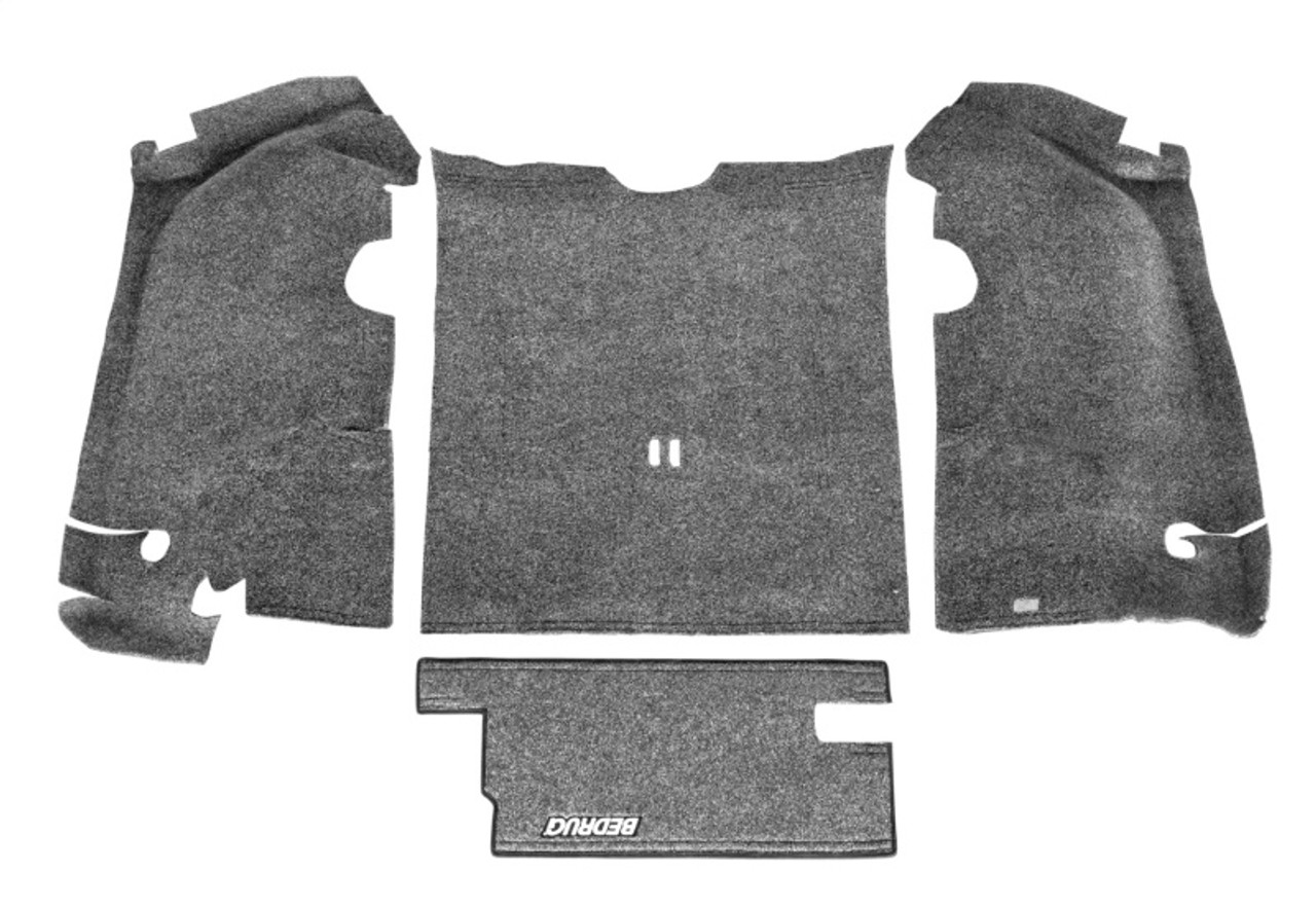 BedRug 97-06 Jeep TJ Rear Cargo Kit (Incl Tailgate) - BRTJ97R
