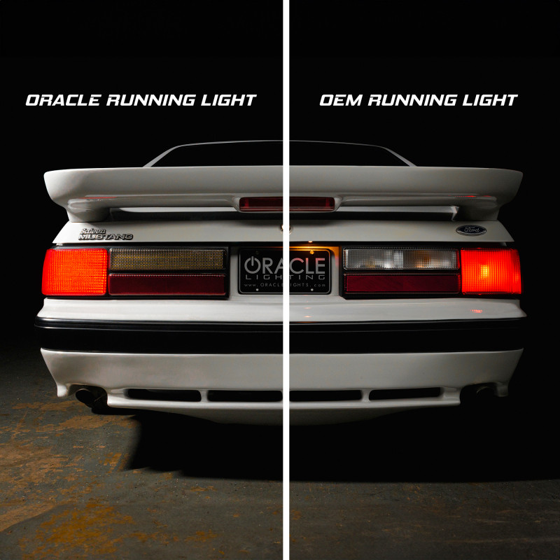 ORACLE Lighting 87-93 Mustang LX Full Sequential LED Tail Light Conversion Kit - 8208-023 Photo - lifestyle view