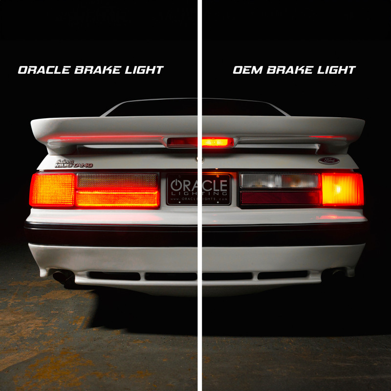 ORACLE Lighting 87-93 Mustang LX Full Sequential LED Tail Light Conversion Kit - 8208-023 Photo - lifestyle view