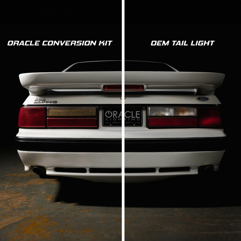 ORACLE Lighting 87-93 Mustang LX Full Sequential LED Tail Light Conversion Kit - 8208-023 Photo - lifestyle view