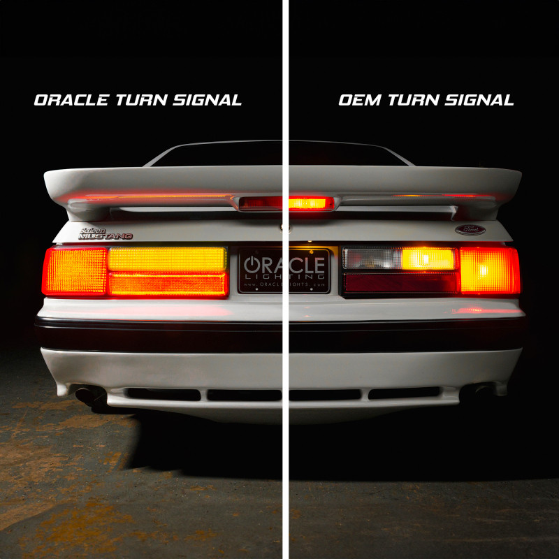 ORACLE Lighting 87-93 Mustang LX Full Sequential LED Tail Light Conversion Kit - 8208-023 Photo - lifestyle view