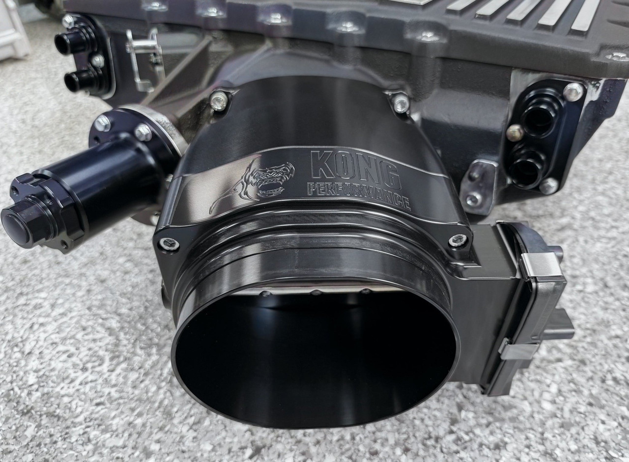 Kong Extreme Race Throttle & Billet Snout for LT4 Magnuson 2650 Supercharger (KONG2650SNOUT)