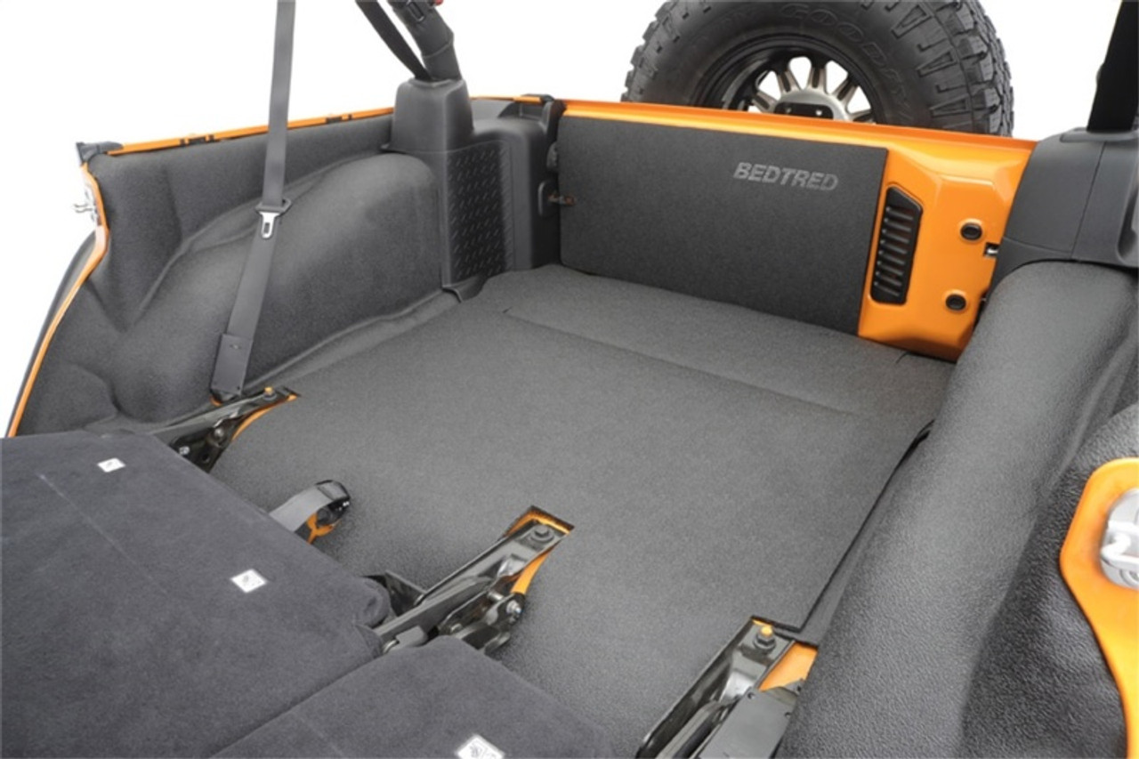 BedRug 11-16 Jeep JK 2Dr Rear 5pc BedTred Cargo Kit (Incl Tailgate & Tub Liner) - BTJK11R2