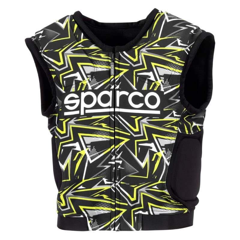 Sparco Vest SJ Pro K-3 SML - BLK/YEL - 002402KNRGF1S Photo - Primary