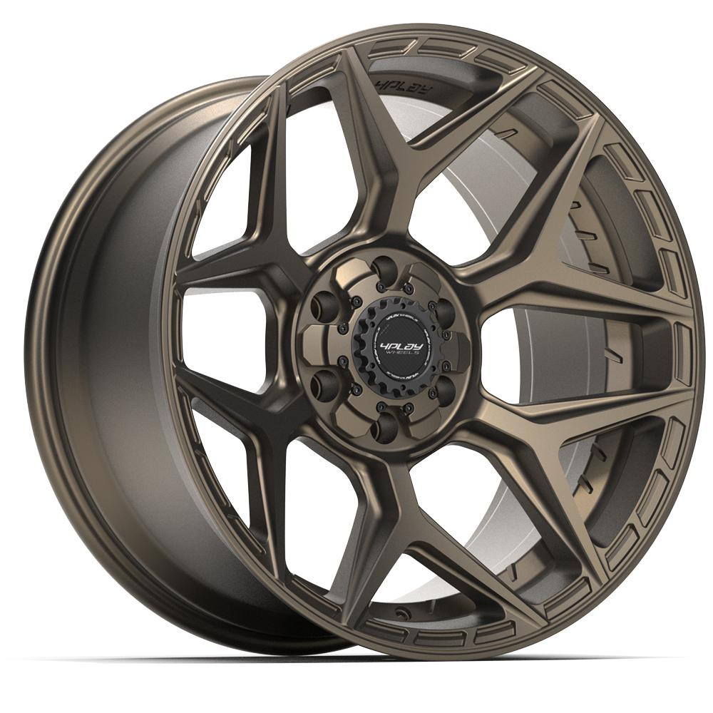 4PLAY 4P06 20x10 6x135 + 6x139.7 -18et Satin Bronze Wheel