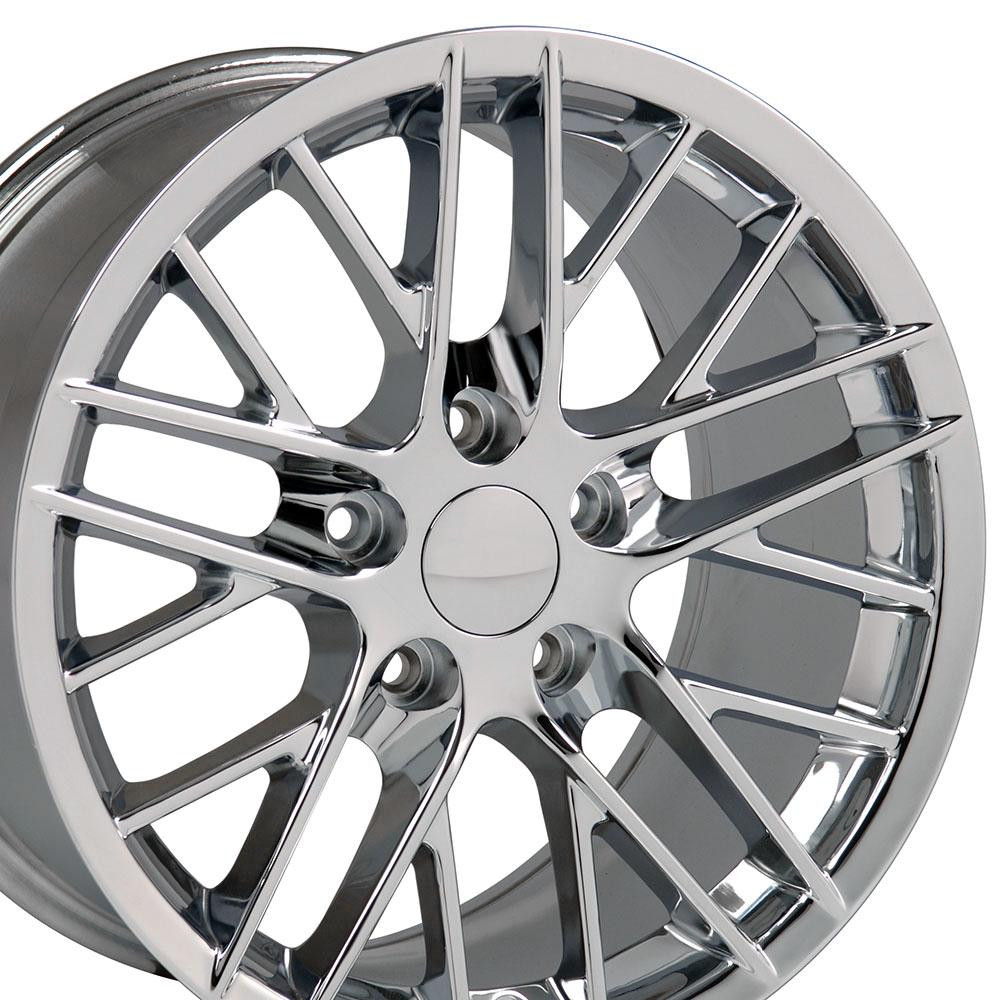 OE Wheels CV08A 18x10.5 5x120.65 56et Chrome Wheel