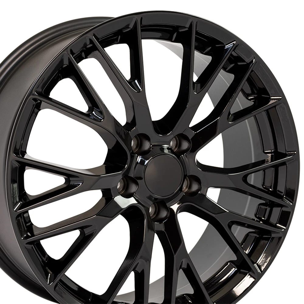 OE Wheels CV22C 19x8.5 5x120.65 56et Gloss Black Wheel