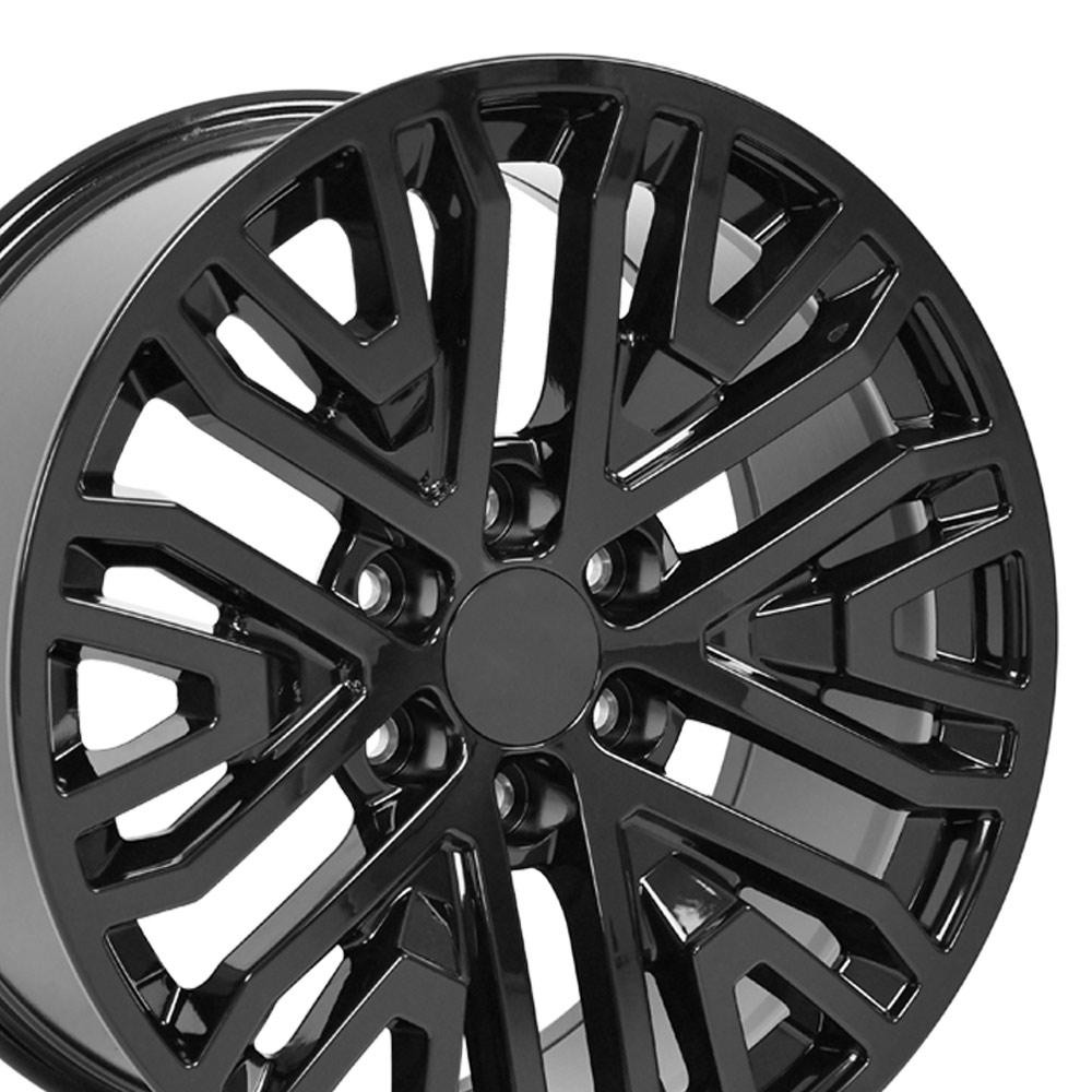 OE Wheels CV37 20x9 6x139.7 28et Gloss Black Wheel