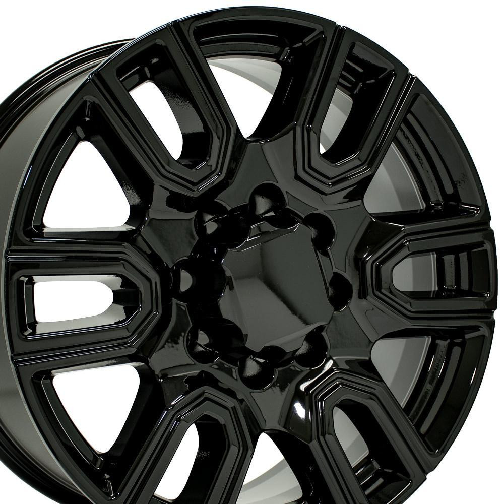 OE Wheels CV96B 20x8.5 8x180 47et Gloss Black Wheel