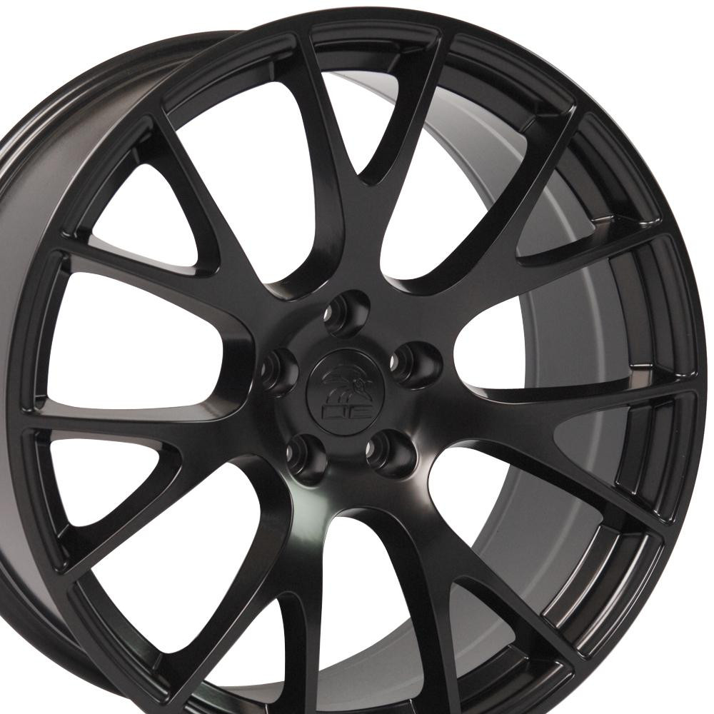 OE Wheels DG15 20x9 5x115 18et Satin Black Wheel