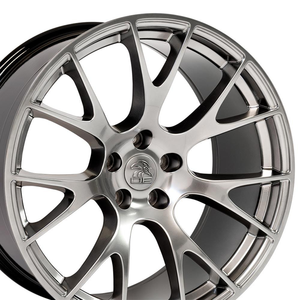 OE Wheels DG15 20x9 5x115 18et Gloss Hyper Black Wheel