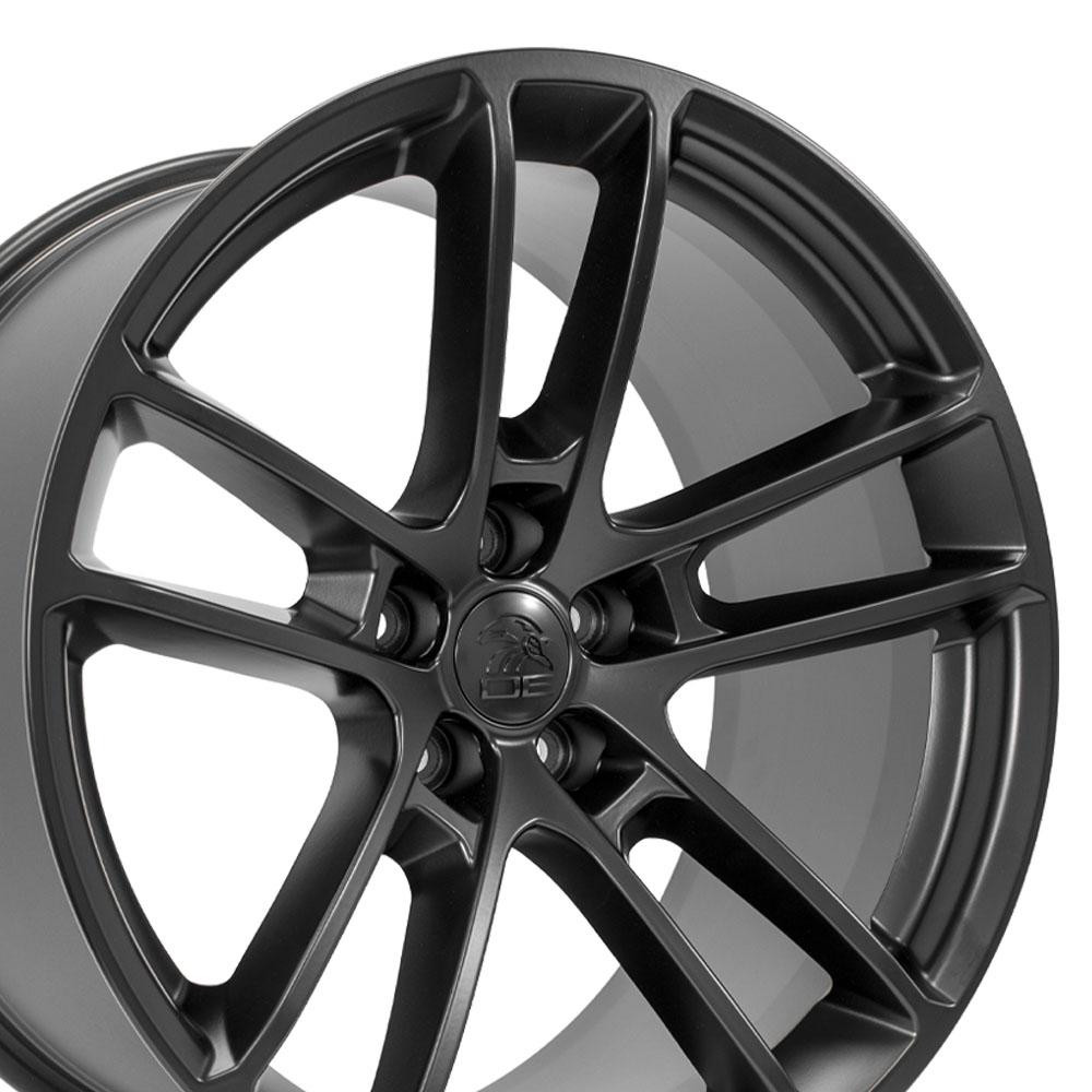 OE Wheels DG23 20x10 5x115 18et Satin Black Wheel