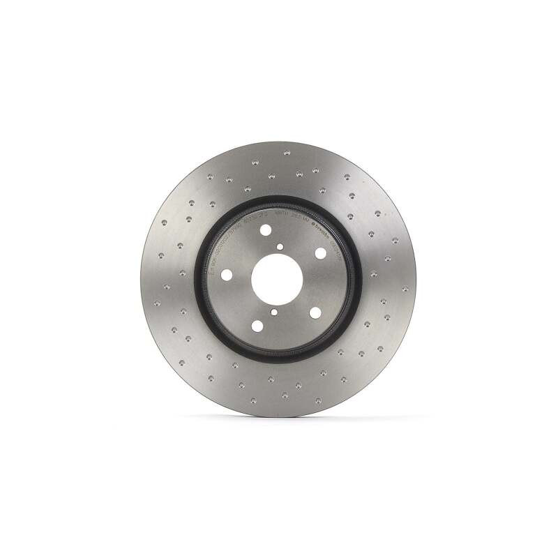 Brembo 2015 Subaru Legacy/15-19 Outback/15-20 WRX XTRA Drilled Front Rotor - 09.D245.1X Photo - Close Up