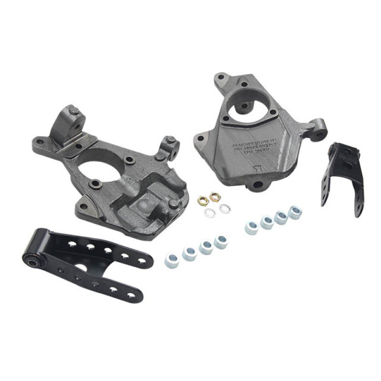 Belltech LOWERING KIT 16-18 Chevy Silverado 1500 2in Front/3in Rear - 1010