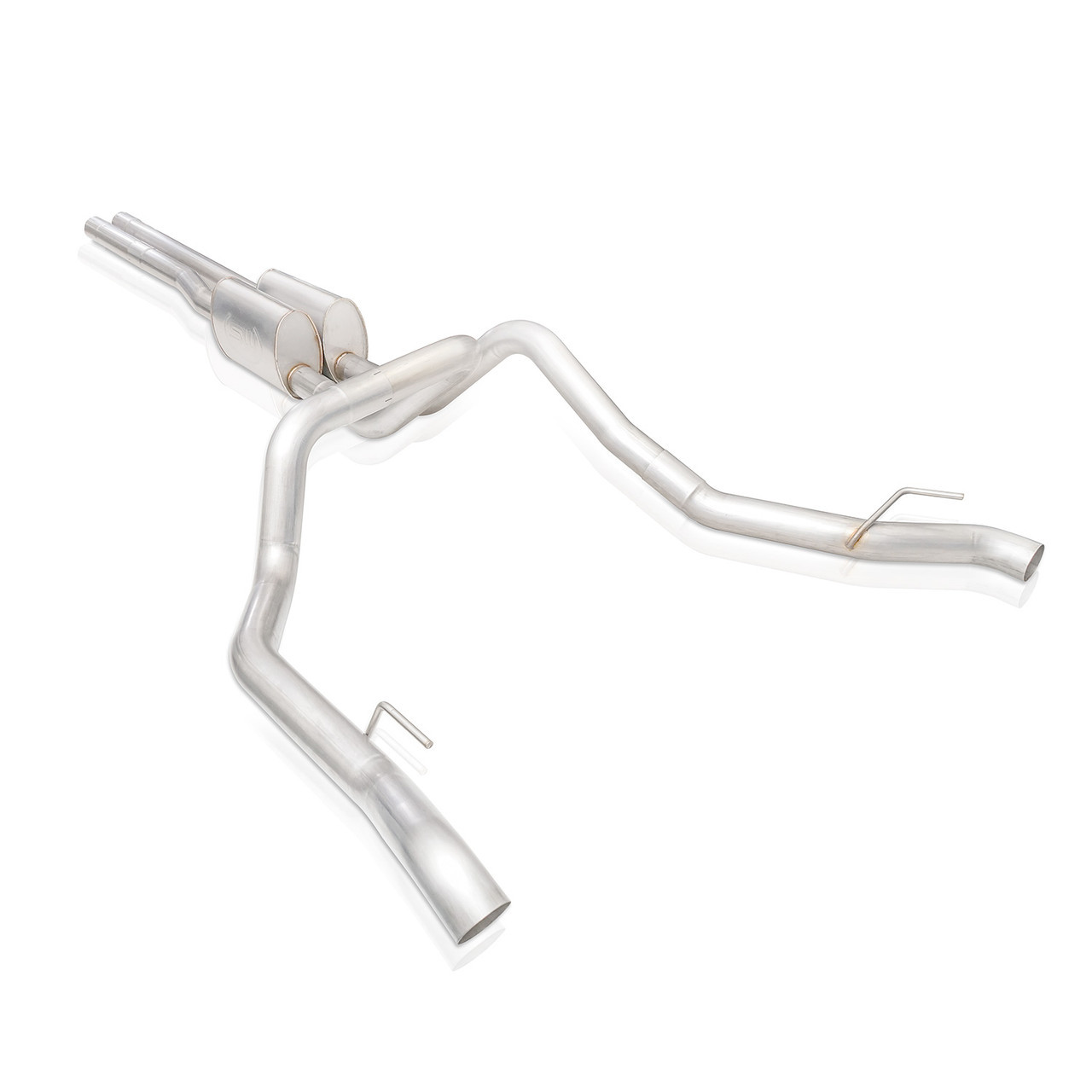Stainless Works Legend Series Catback Exhaust - Performance Connect - Rear Bumper Uses Factory Tips - 19-24 Silverado & Sierra