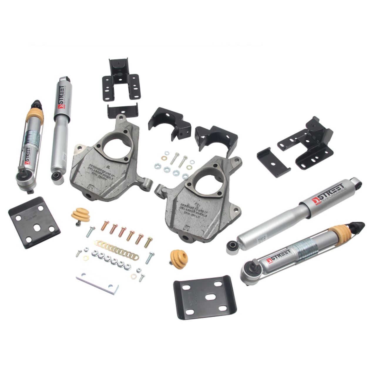 Belltech LOWERING KIT 16.5-17 Chevy Silverado All Cab 2WD 3-4F / 5-6R - 1014SP