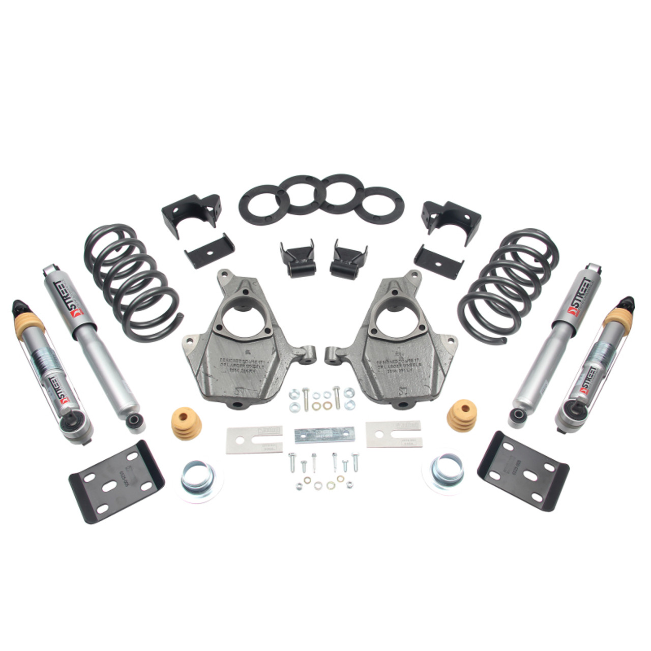 Belltech LOWERING KIT 16.5-17 Chevy Silverado All Cab 2W 3-4F/ 7R - 1015SP