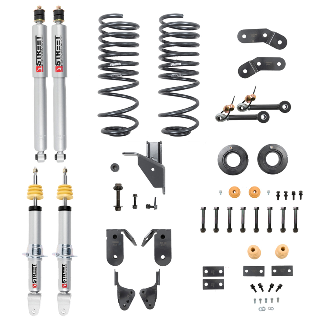 Belltech 2019+ Ram 1500 2WD/4WD 1in to 3in Front 3in to 4in Rear - 1061SP