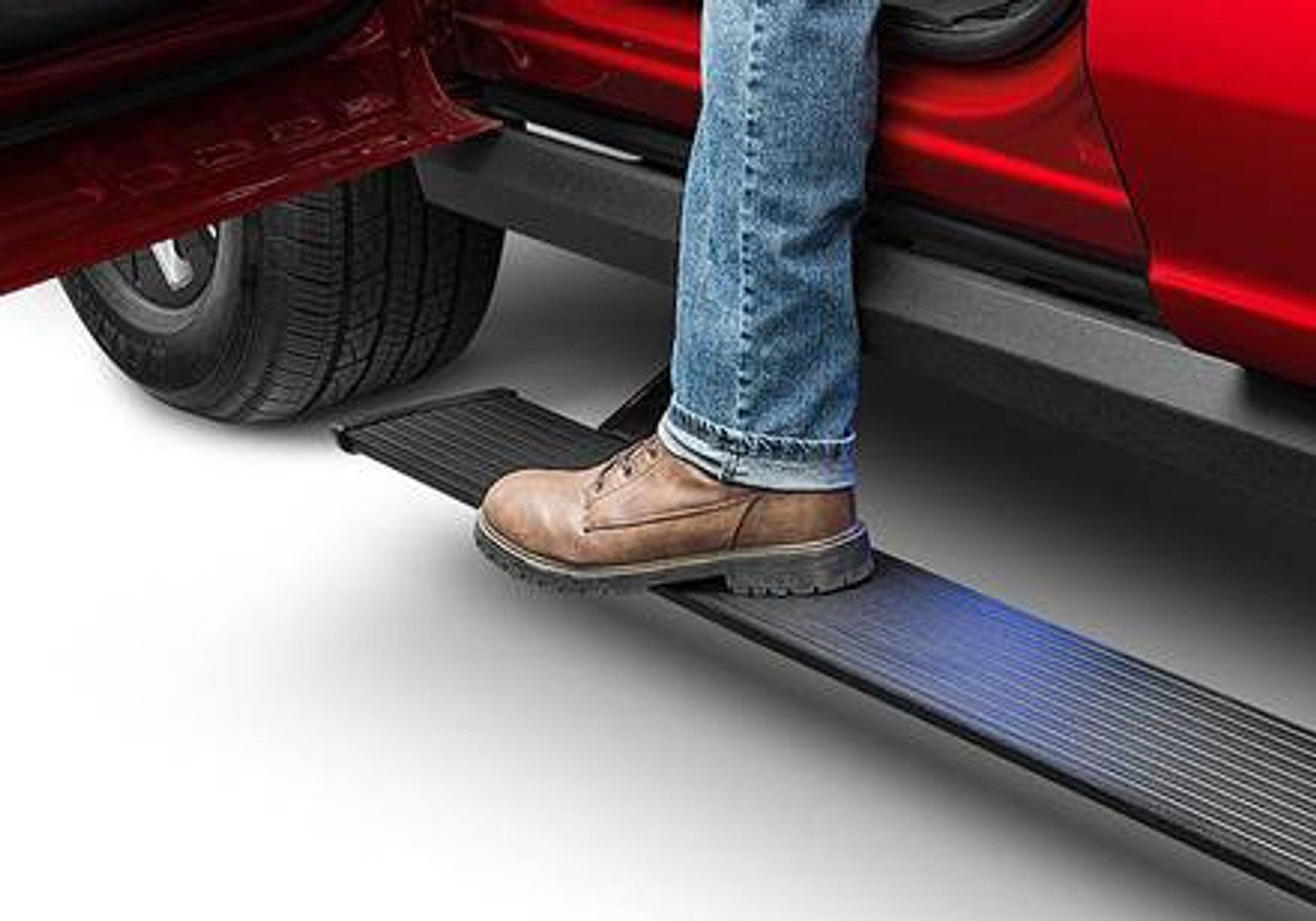 AMP Research Powerstep XL Electric Running Boards - 14-18 Silverado & Sierra Crew Cab