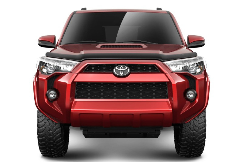 Husky Liners 10-24 Toyota 4Runner Hood Shield - Smoke - 2813071 Photo - Mounted