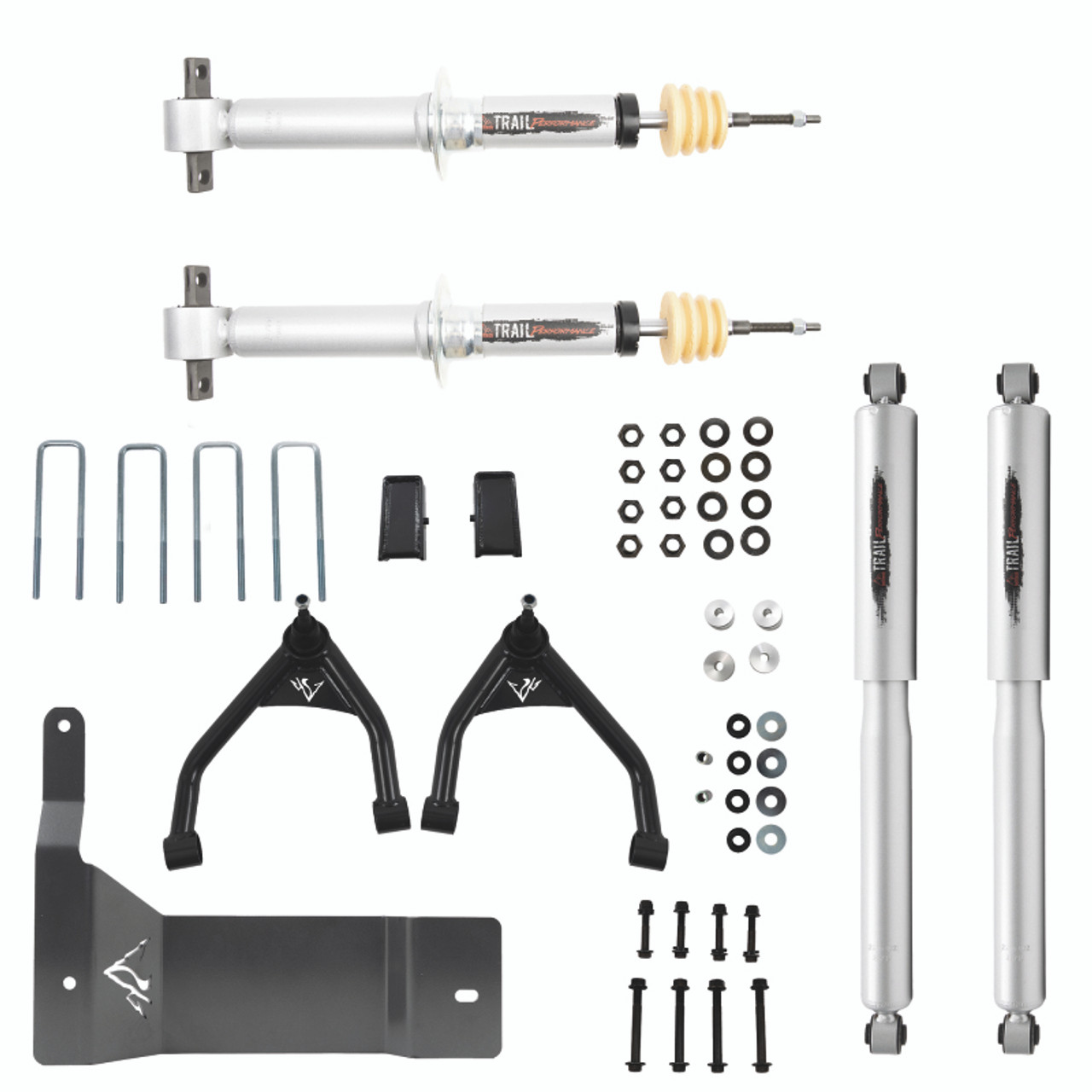 Belltech 14-16 Silverado / Sierra 1500 4WD Ext & Crew Cab 4in Trail Perf Lift Kit - 150206TP