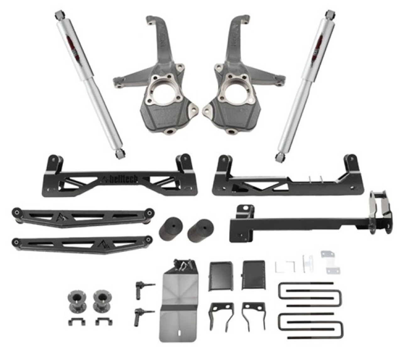Belltech 19-20 Chevrolet Silverado / GMC Sierra 1500 4WD 6in Suspension Lift Kit w/ Shocks - 150210BK