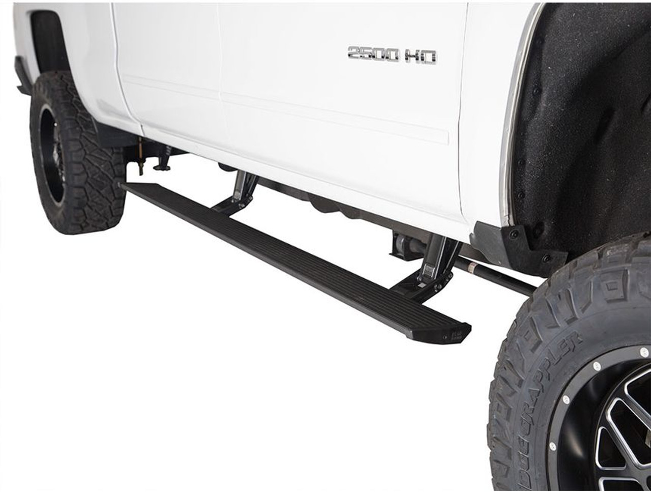 AMP Research Powerstep Electric Running Boards - Plug-n-Play - 14-18 Silverado & Sierra Crew Cab