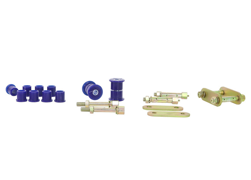 SuperPro Leaf Spring and Shackle Bushing Kit - KIT070SK Photo - Unmounted