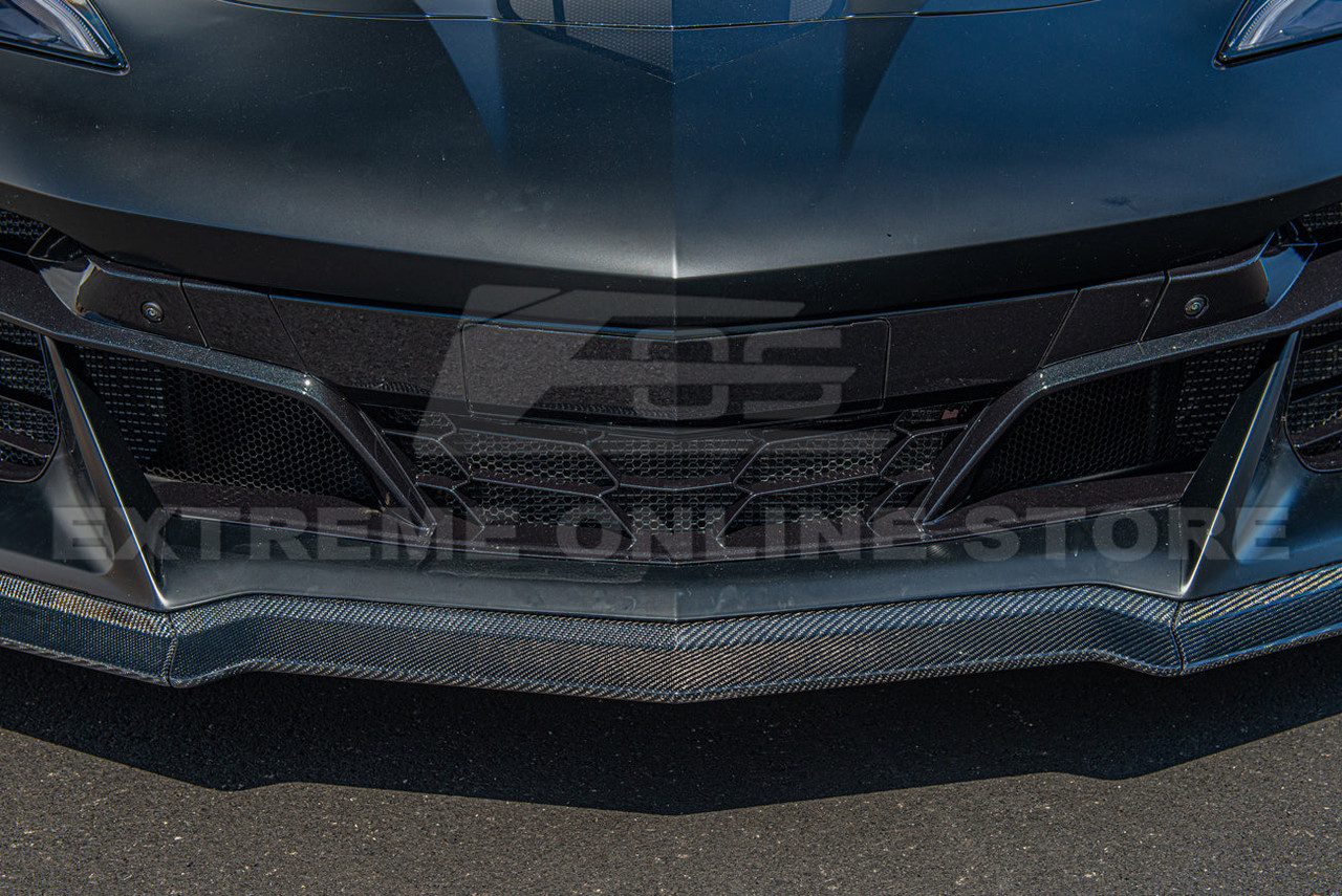専用　BC90 EOS 3 Piece Front Splitter - Carbon Flash Metallic - C8 Corvette