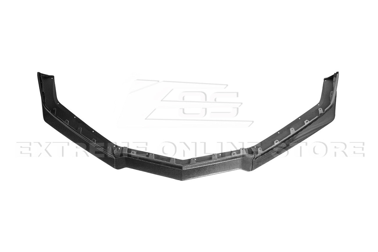 EOS 3 Piece Front Splitter - Carbon Flash Metallic - C8 Corvette Z06