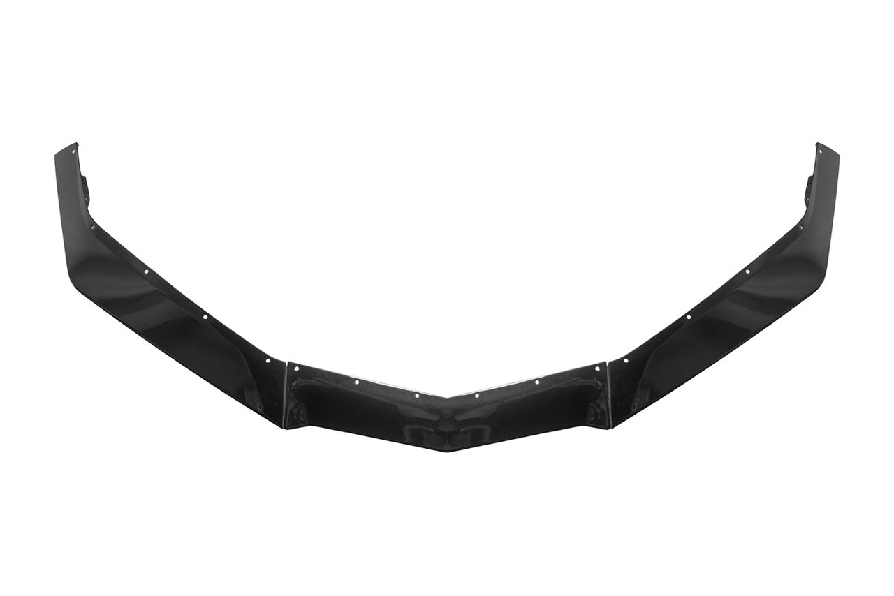 EOS 3 Piece Front Splitter - Carbon Flash Metallic - C8 Corvette Z06 (FLIP-683-V2-ABS)