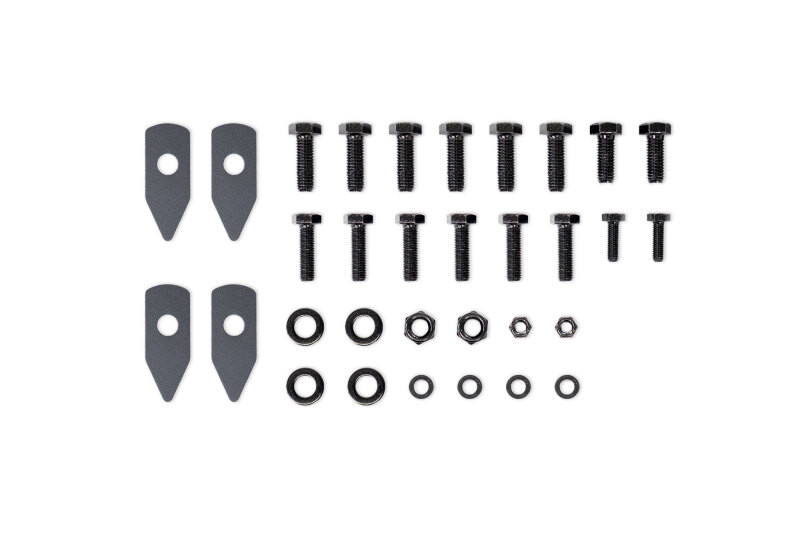 DV8 Offroad 21-25 Ford Bronco Frame Horn Reinforcement Brackets - ABBR-04 Photo - out of package