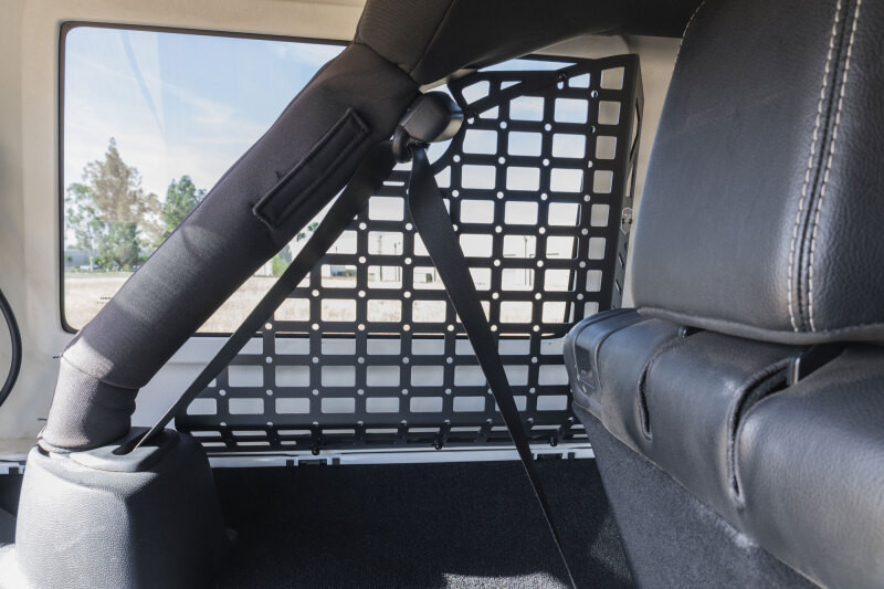 DV8 Offroad 07-18 Jeep Wrangler JK 4-Door Pocketed Rear Window Molle Panels - MPJK-02 Photo - Primary