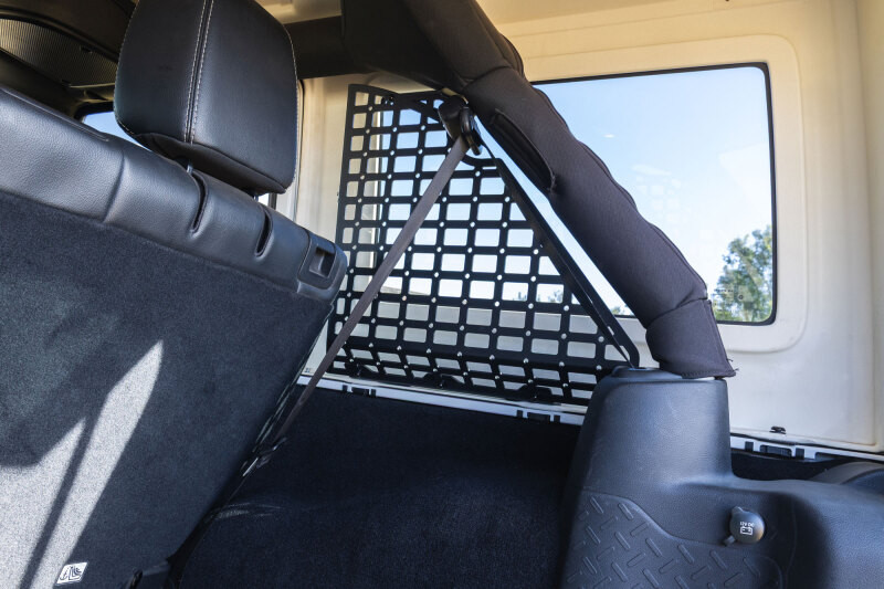 DV8 Offroad 07-18 Jeep Wrangler JK 4-Door Pocketed Rear Window Molle Panels - MPJK-02 Photo - out of package