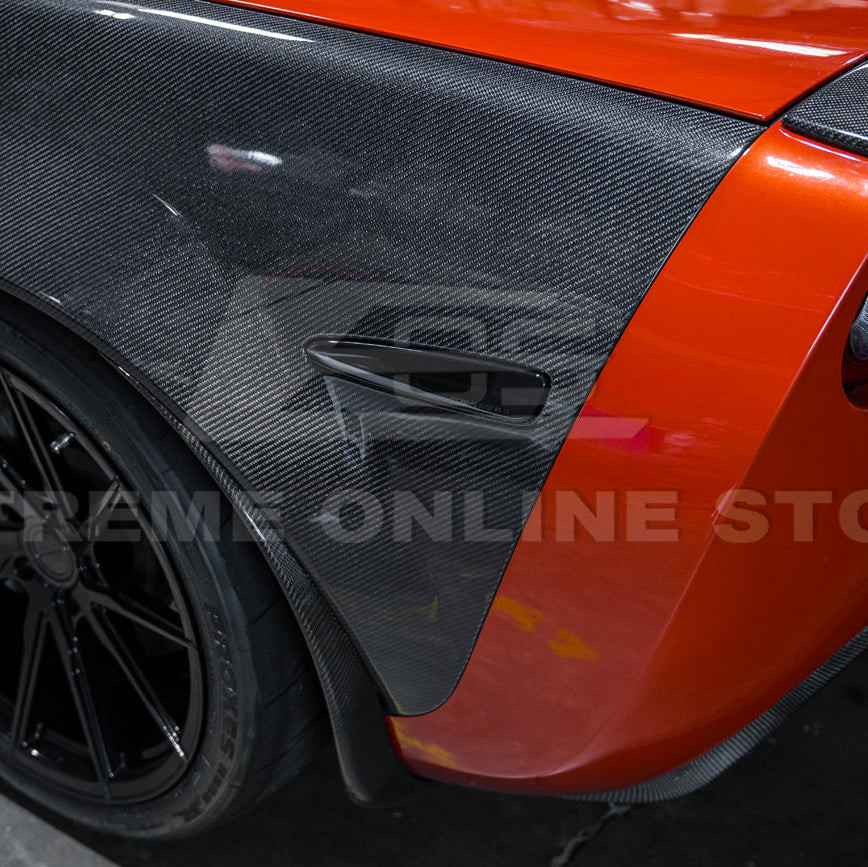 EOS Rear Side Marker Lights - Smoke Tinted - 05-13 C6 Corvette Base / GS / Z06 / ZR1 (LIGHT-1454-SM)
