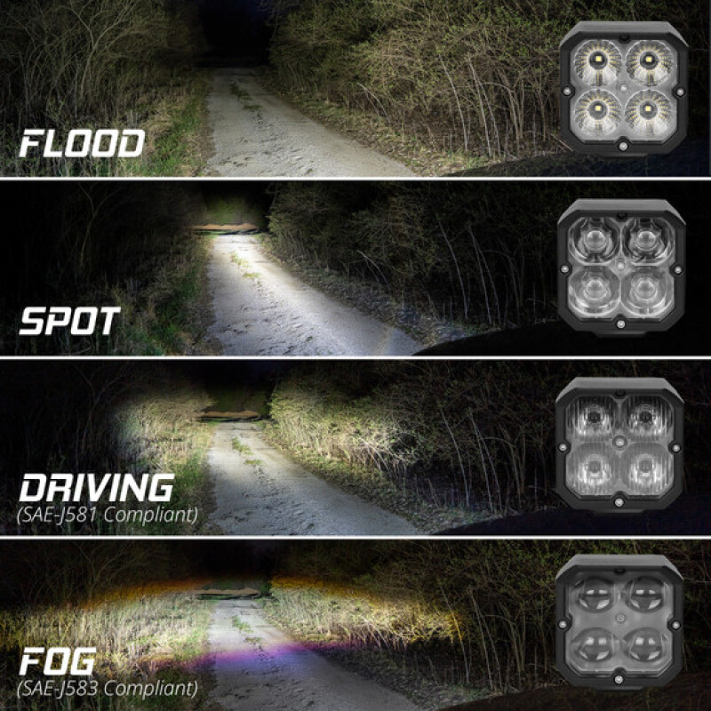 XKGlow RGBW Addressable Cube Light - Driving Beam - MX-CUBE-D User 1