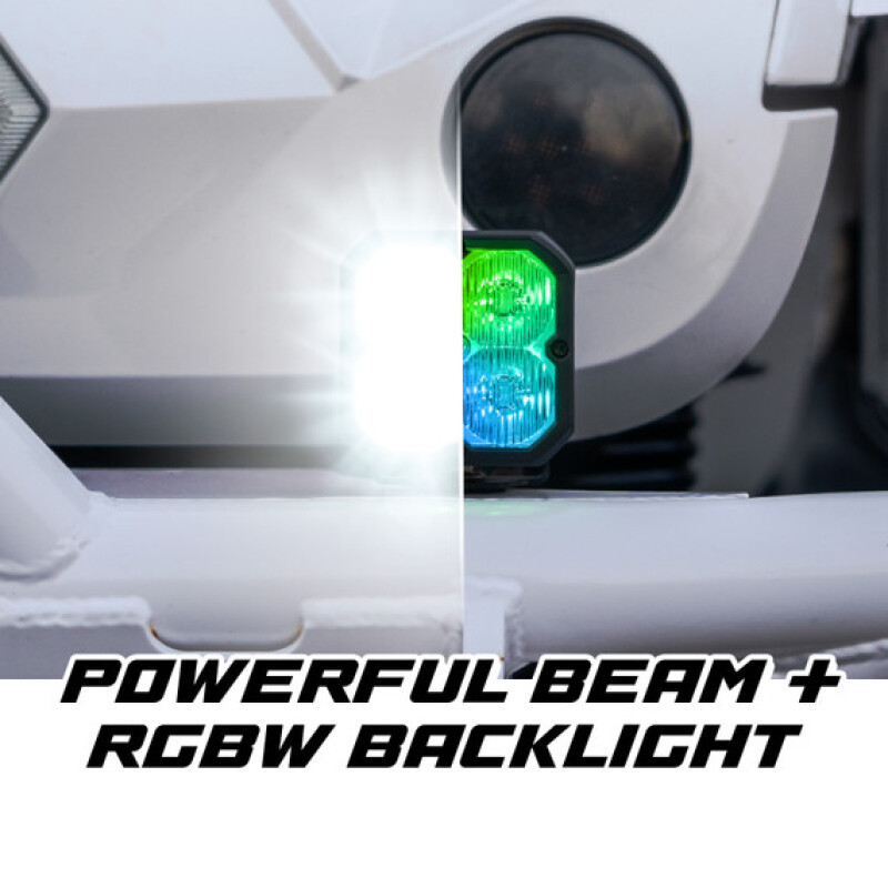XKGlow RGBW Addressable Cube Light Kit - Driving Beam - MX-CUBE-D-KIT User 1