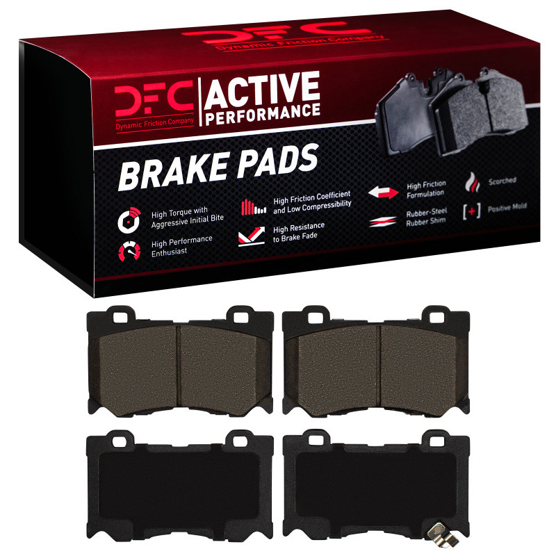 DFC 08-26 Nissan Z Front Low Metallic Active Performance Brake Pads - 1115-1346-00 Photo - Primary